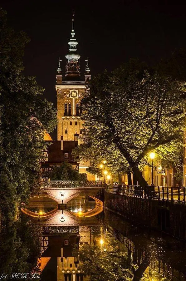 Lägenhet Studio Four Seasons With Parking Place Gdańsk Polen